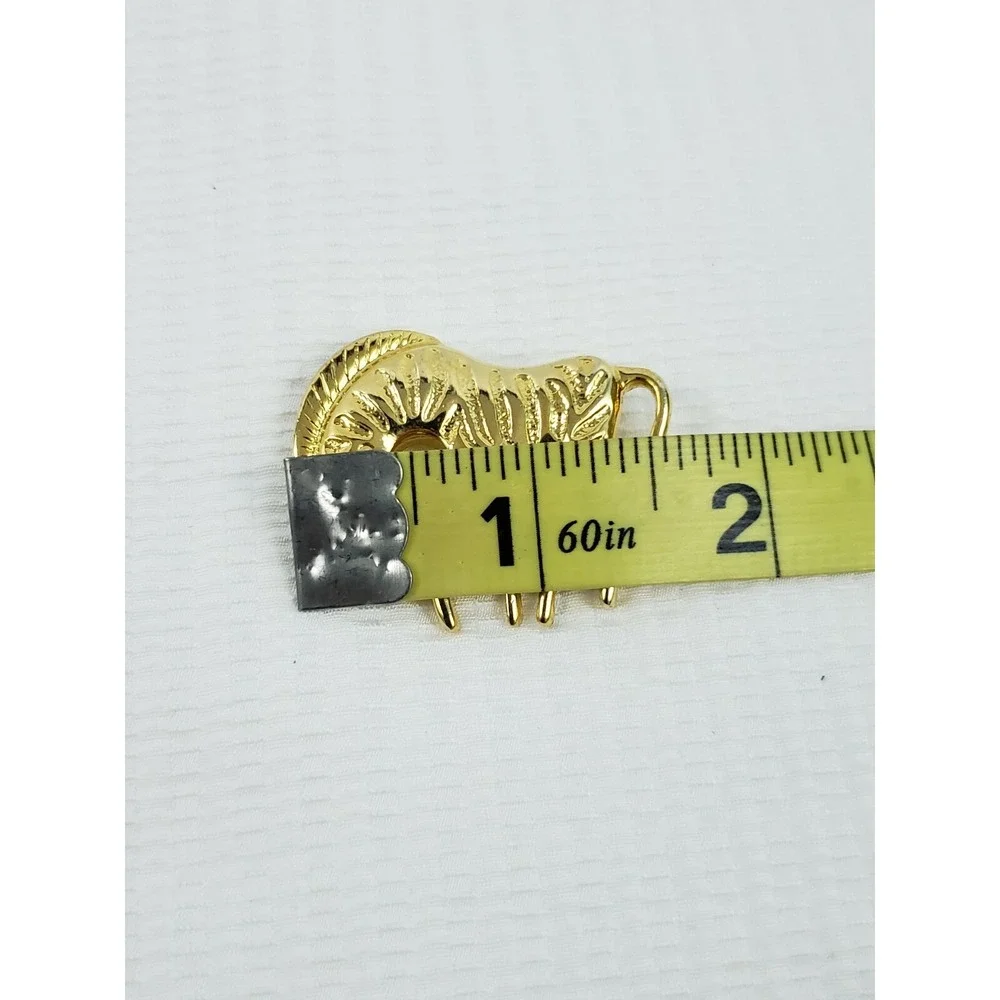 Assorted Yellow Gold Tone Fashion Brooches Jewerly Animal Christmas Tree Bird